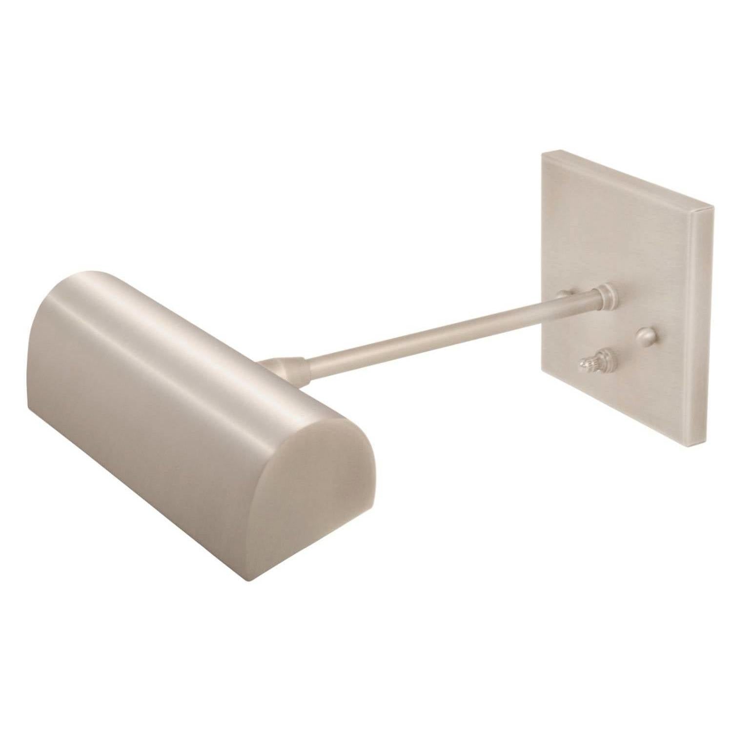 House of Troy Direct Wire Classic Traditional 8" Satin Nickel Picture Light