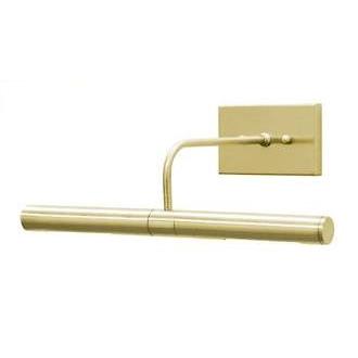 House of Troy Direct Wire Slim-Line 14" Satin Brass Picture Light