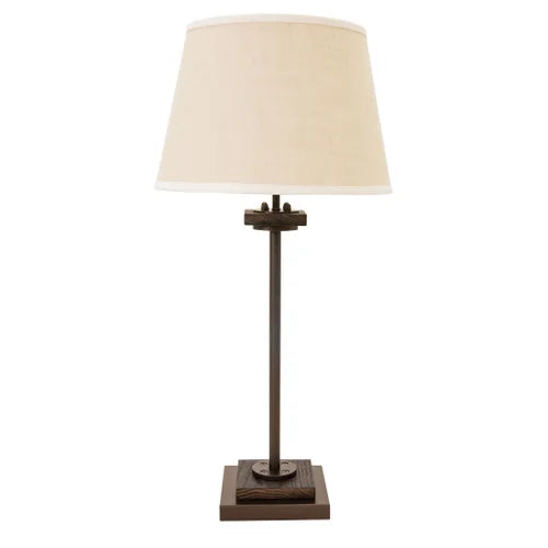 House of Troy Farmhouse Chestnut Bronze Table Lamp