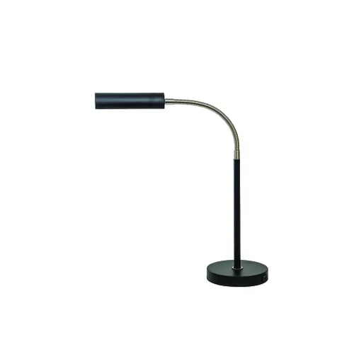 House of Troy Fusion Black/Satin Nickel Table Lamp