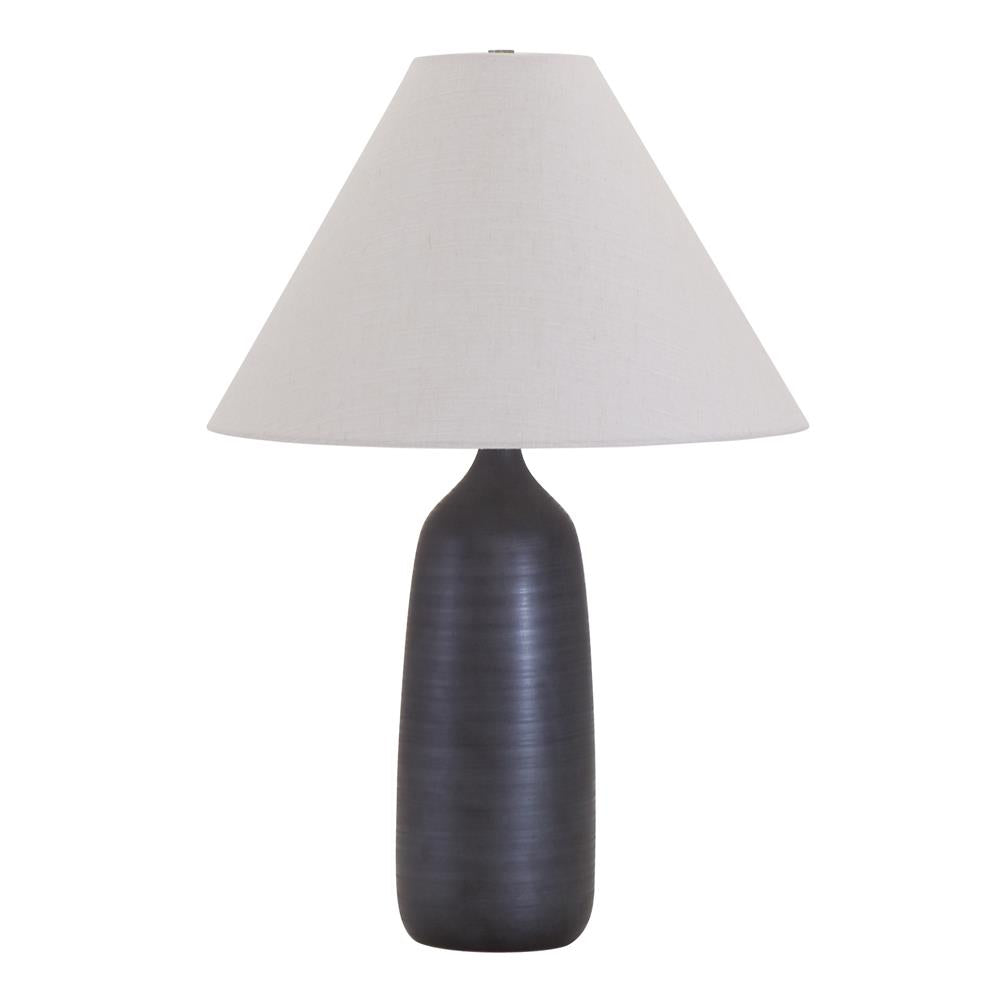 House of Troy GS100 Scatchard 17" Blue Gloss Table Lamp