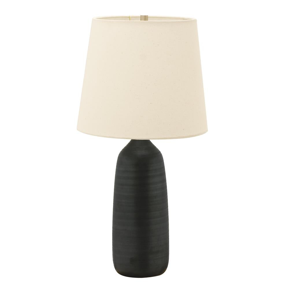 House of Troy GS101 Scatchard 15" Decorated Gray Table Lamp