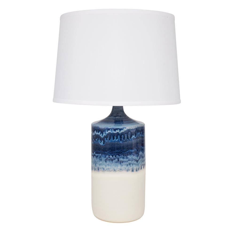 House of Troy GS110 Scatchard 16 Decorated White Matte Table Lamp