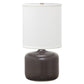 House of Troy GS120 Scatchard 9" Brown Gloss Table Lamp