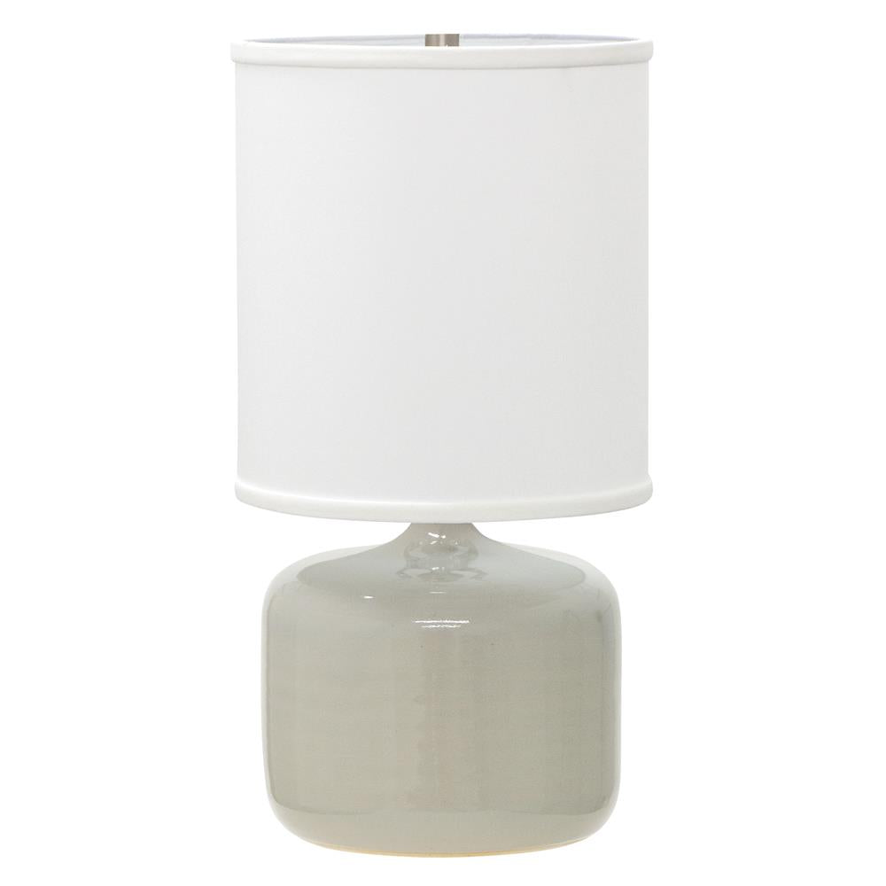 House of Troy GS120 Scatchard 9" Iron Red Table Lamp