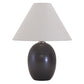 House of Troy GS140 Scatchard 17" Brown Gloss Table Lamp