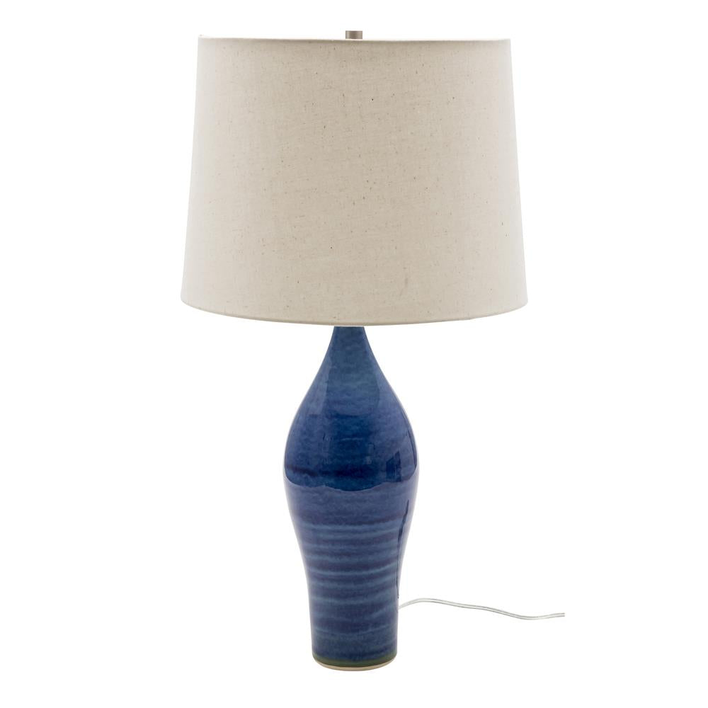 House of Troy GS170 Scatchard 15" Brown Gloss Table Lamp
