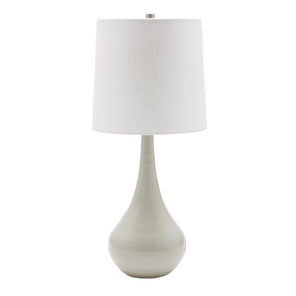 House of Troy GS180 Scatchard 10" Iron Red Table Lamp