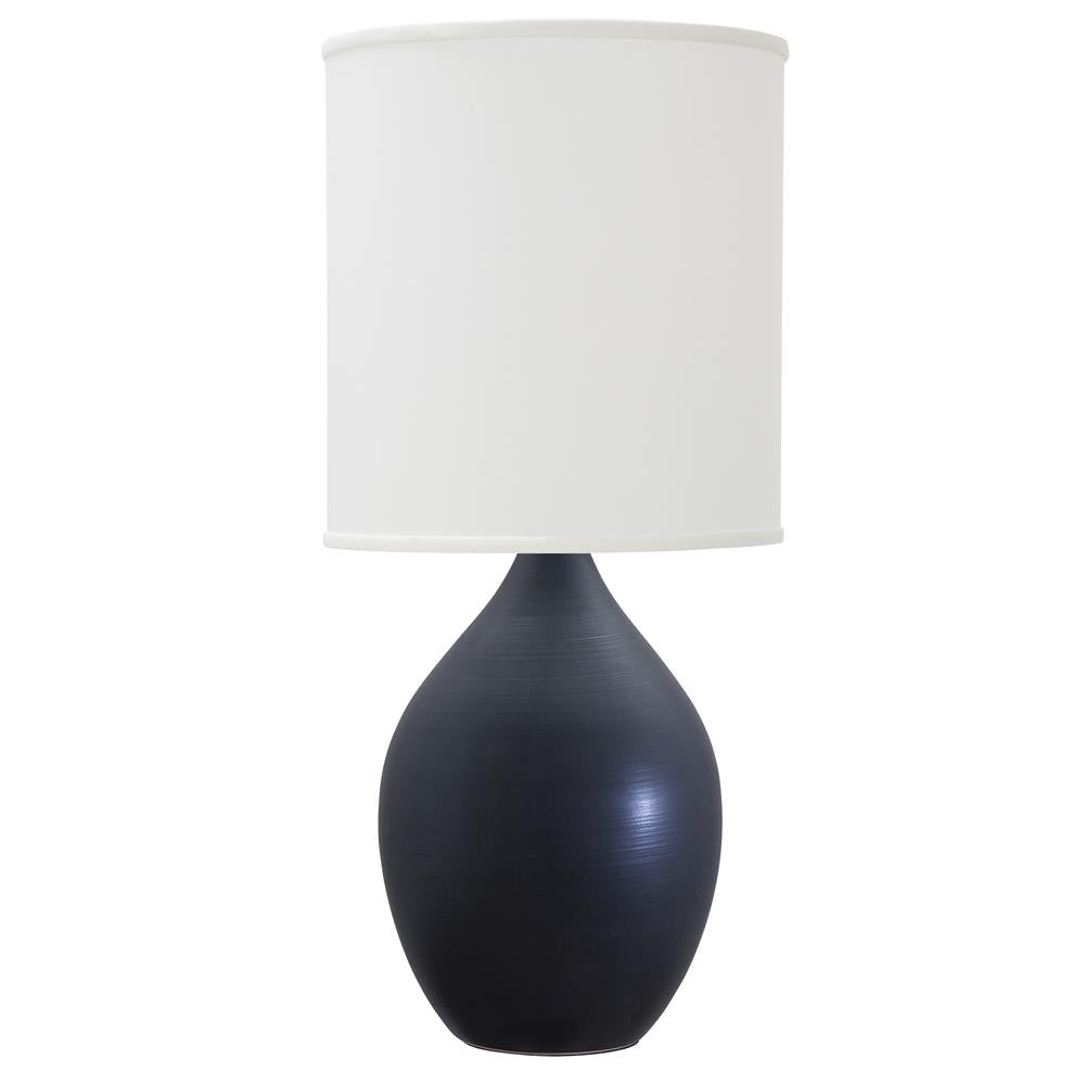House of Troy GS201 Scatchard 9" Brown Gloss Table Lamp