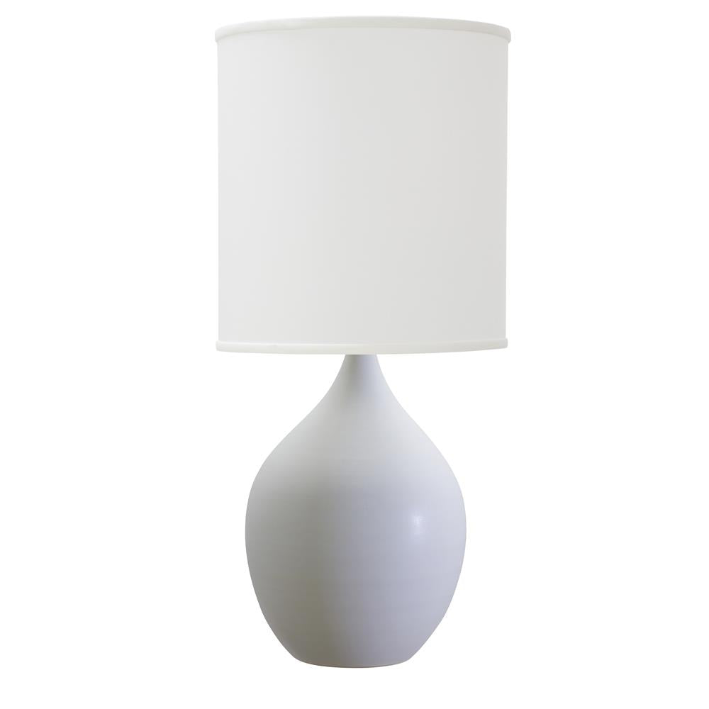 House of Troy GS201 Scatchard 9" Oatmeal Table Lamp