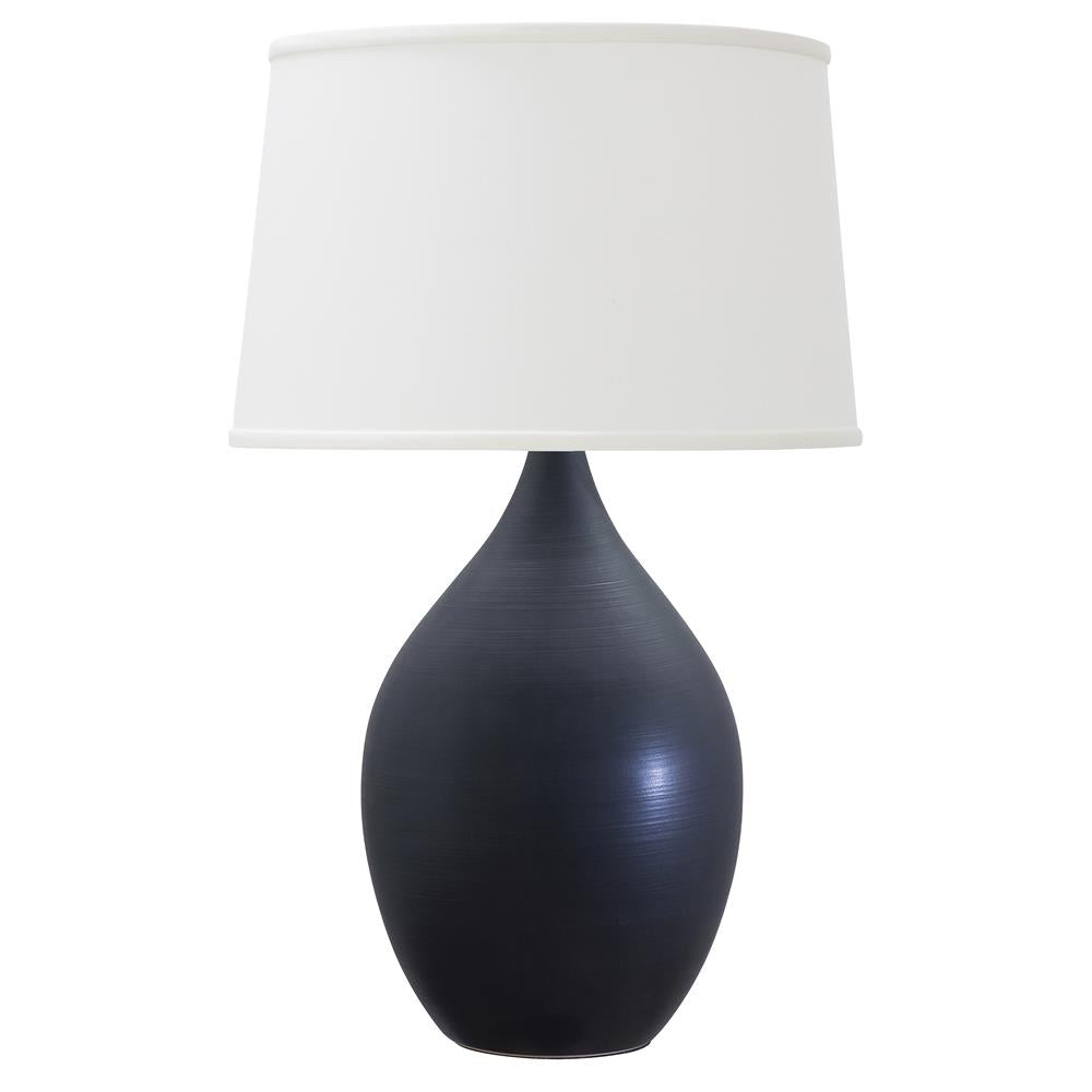 House of Troy GS202 Scatchard 11" Iron Red Table Lamp