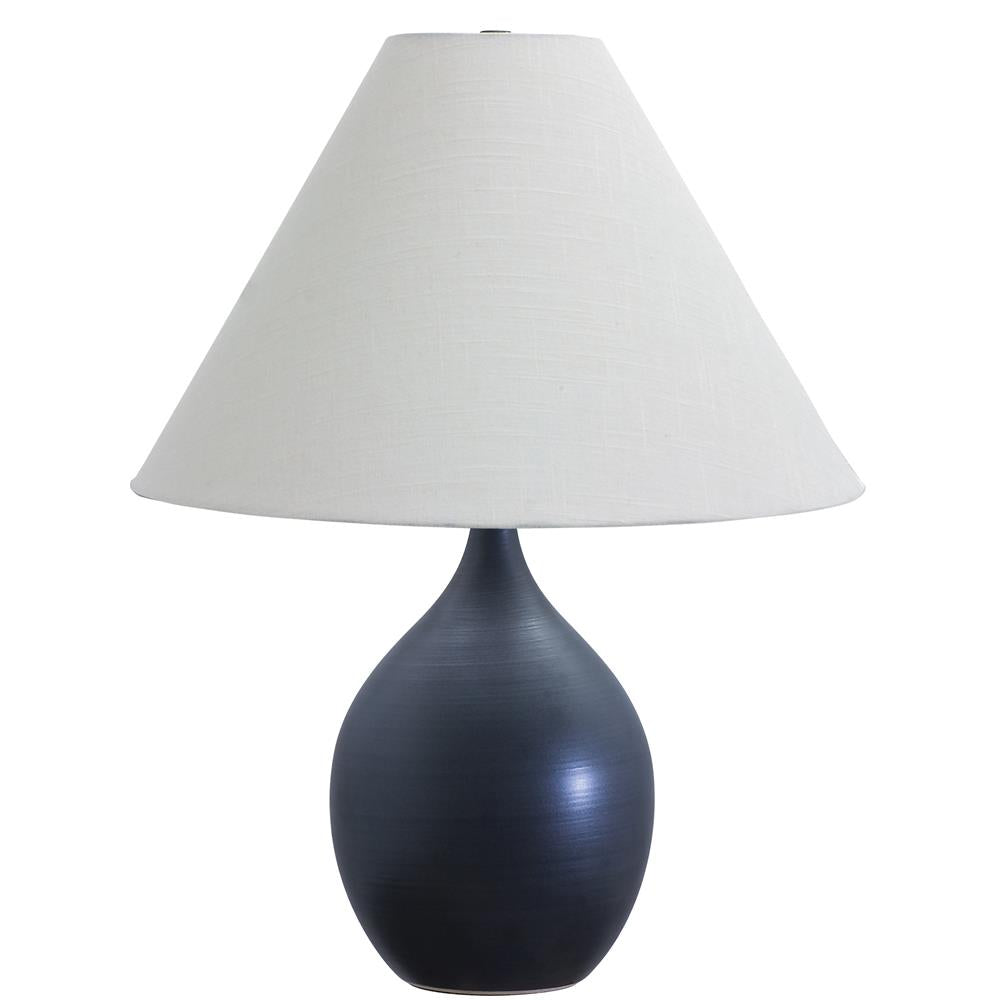 House of Troy GS300 Scatchard 17" Green Matte Table Lamp