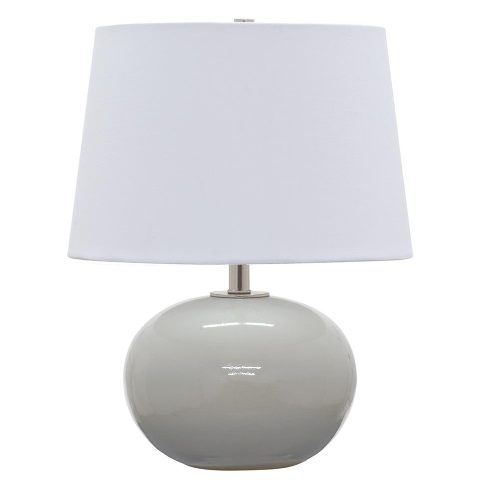 House of Troy GS600 Scatchard 12" Decorated Red Table Lamp