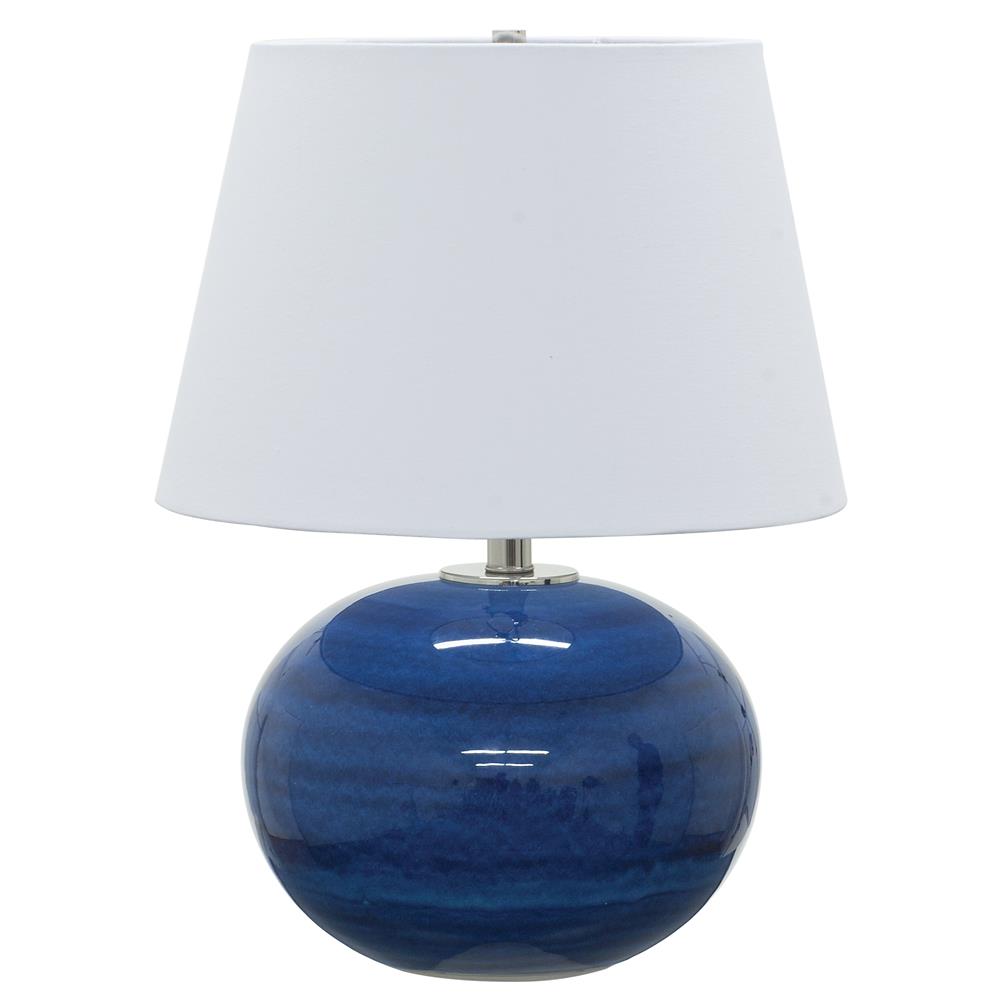 House of Troy GS700 Scatchard 15" Copper Red Table Lamp