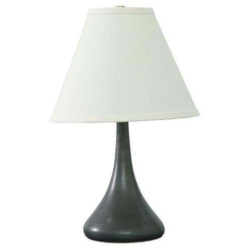 House of Troy GS802 Scatchard 12" Green Matte Table Lamp
