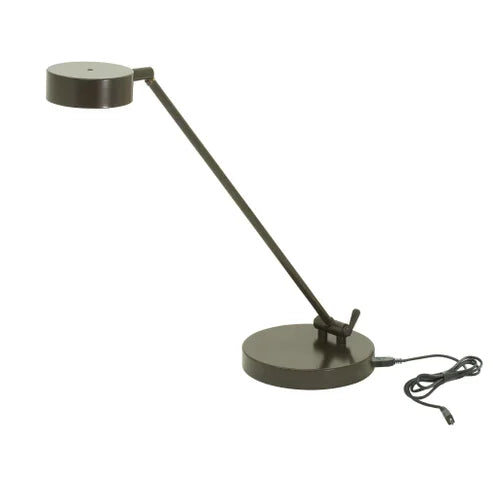 House of Troy Generation Adjustable LED 9" Architectural Bronze Desk Lamp