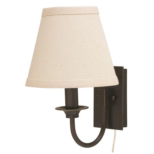 House of Troy Greensboro 7.25" Oil Rubbed Bronze Pin-up Wall Lamp