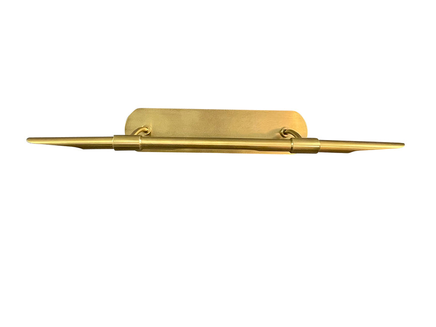 House of Troy Harper 30" Natural Brass Picture Light with GU9 LED 4.5W Bulb
