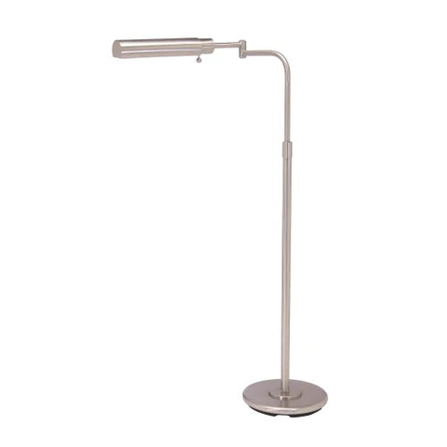 House of Troy Home Office Adjustable Pharmacy Satin Nickel Floor Lamp-PH100-52-F