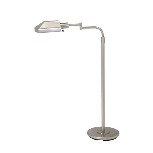 House of Troy Home Office Adjustable Pharmacy Satin Nickel Floor Lamp-PH100-52-J