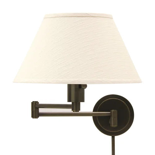 House of Troy Home Office Swing Arm Oil Rubbed Bronze Wall Lamp WS14-91