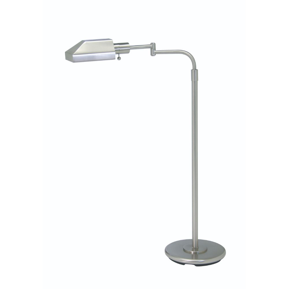 House of Troy Home/Office 11" Satin Nickel Floor Lamp
