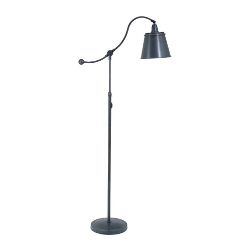 House of Troy Hyde Park Counter Balance Oil Rubbed Bronze with Metal Shade Floor Lamp