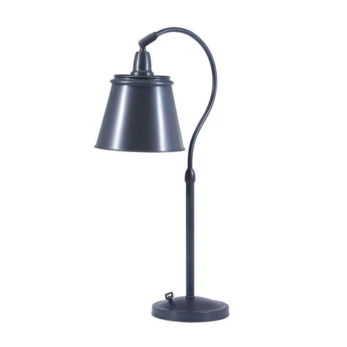House of Troy Hyde Park Full Range Dimmer Oil Rubbed Bronze with Metal Shade Table Lamp