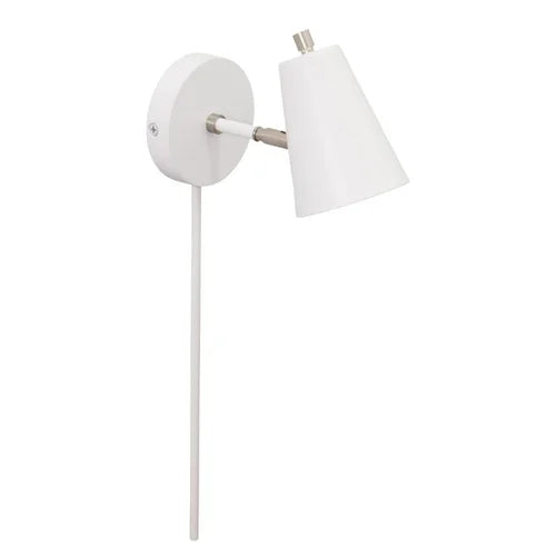 House of Troy Kirby LED White with Satin Nickel Wall Lamp
