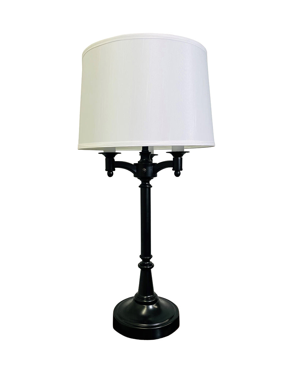 House of Troy Lancaster 16" Black Table Lamp