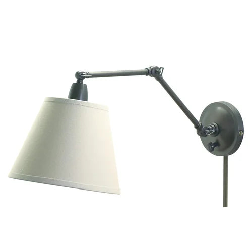 House of Troy Library Adjustable 20" Oil Rubbed Bronze Wall Lamp