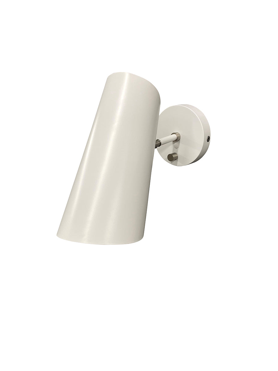 House of Troy Logan 12" White and Satin Nickel Wall Sconce