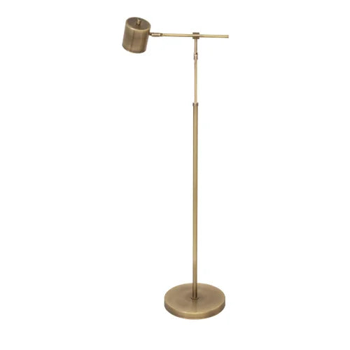 House of Troy Morris Antique Brass Floor Lamp