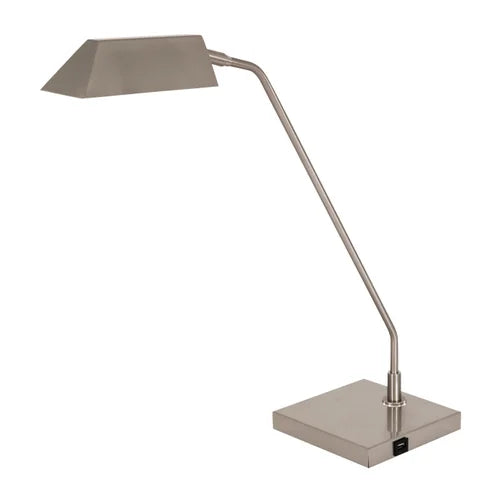 House of Troy Newbury Satin Nickel Table Lamp
