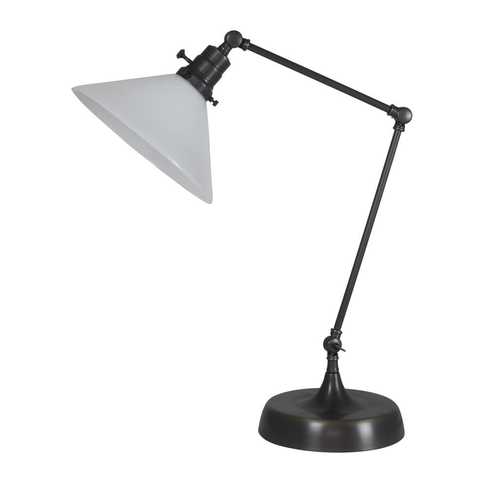 House of Troy Otis 9" Oil Rubbed Bronze Table Lamp