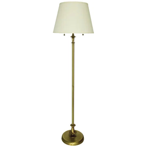 House of Troy Randolph 63.5" Antique Brass Floor Lamp