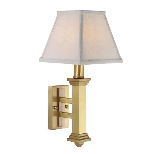 House of Troy Satin Brass Wall Sconce-WL609-SB