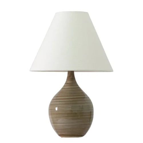 House of Troy Scatchard Stoneware 19" GS200-Tiger's Eye Table Lamp
