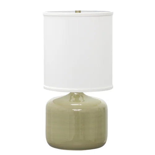 House of Troy Scatchard Stoneware 19.5" Celadon Table Lamp