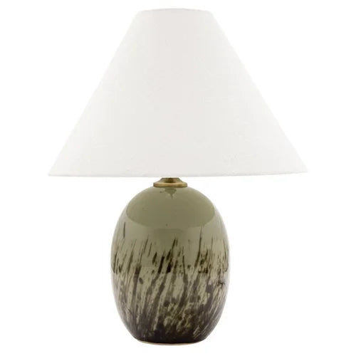 House of Troy Scatchard Stoneware 22.5" Decorated Celadon Table Lamp