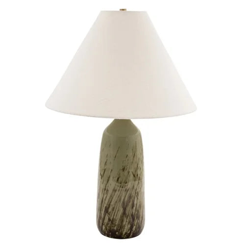 House of Troy Scatchard Stoneware 25" Decorated Celadon Table Lamp