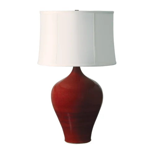 House of Troy Scatchard Stoneware 25" GS160-Copper Red Lamp