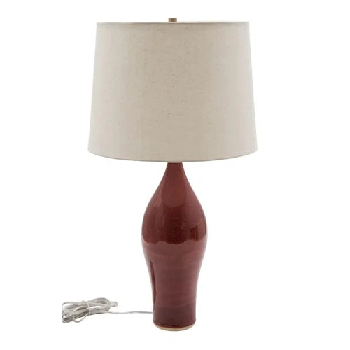 House of Troy Scatchard Stoneware 27" Copper Red Table Lamp