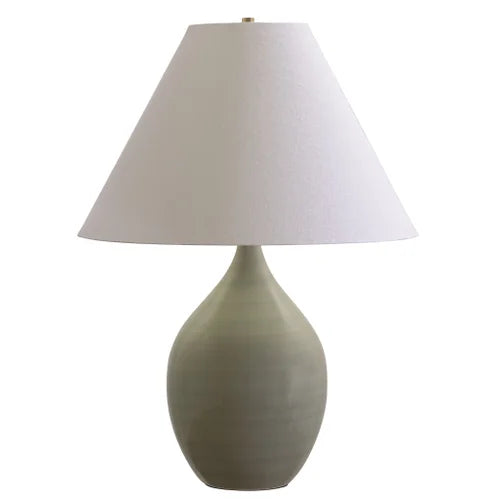 House of Troy Scatchard Stoneware 28" Celadon Table Lamp