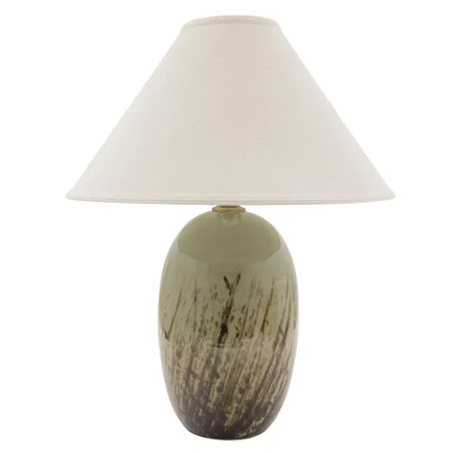 House of Troy Scatchard Stoneware 28.5" Decorated Celadon Table Lamp