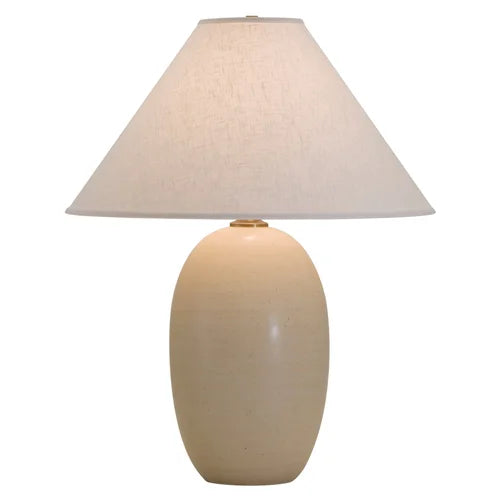 House of Troy Scatchard Stoneware 28.5" Oatmeal Table Lamp