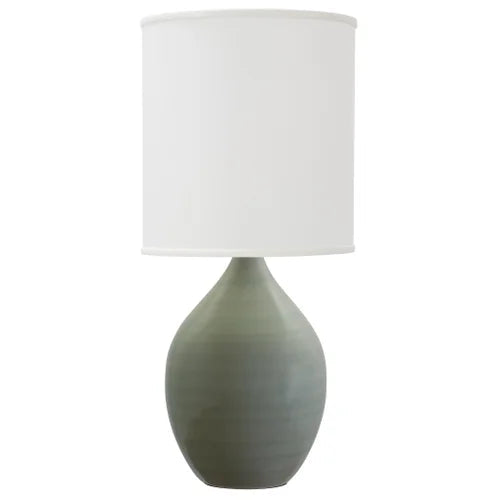House of Troy Scatchard Stoneware 30" Celadon Table Lamp