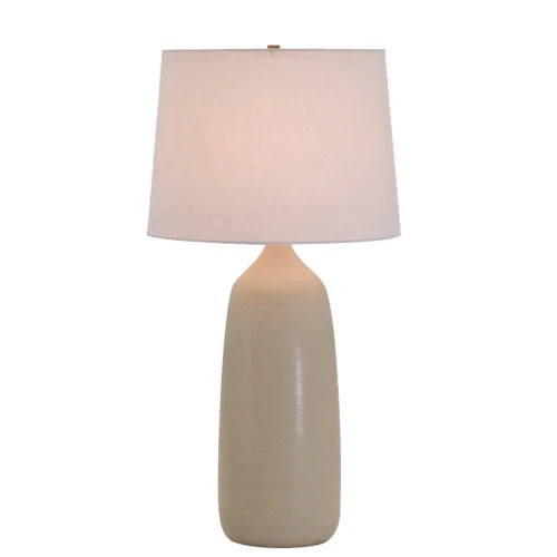 House of Troy Scatchard Stoneware 31" Oatmeal Table Lamp