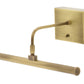 House of Troy Slim LED 13" Antique Brass Picture Light