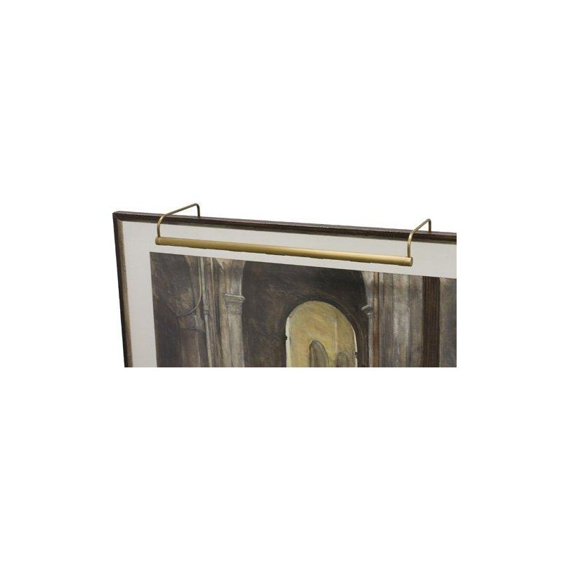 House of Troy Slim-Line 64" Weathered Brass Picture Light